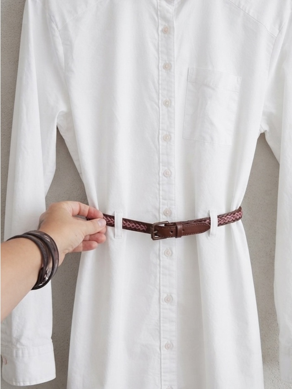 VELVET HEART Bohochic bohemian cotton shirt dress with xtra accessories from us